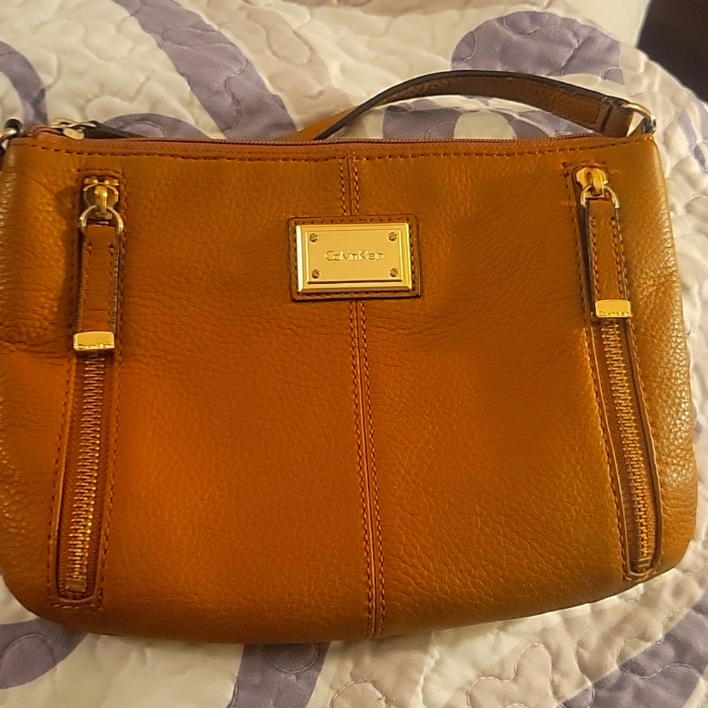Calvin Klein long strap cross body